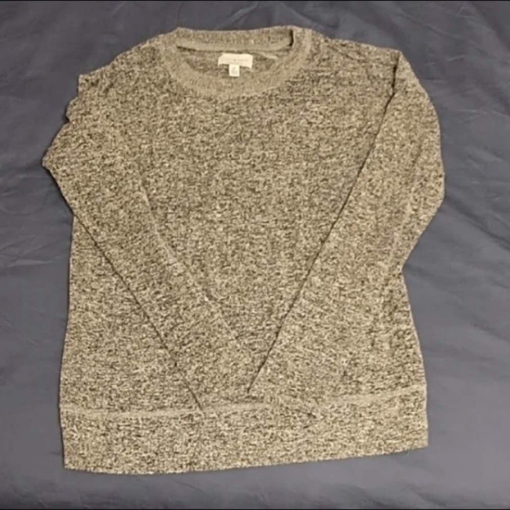 Lucky Brand Charcoal Women's Crew Neck Sweater
